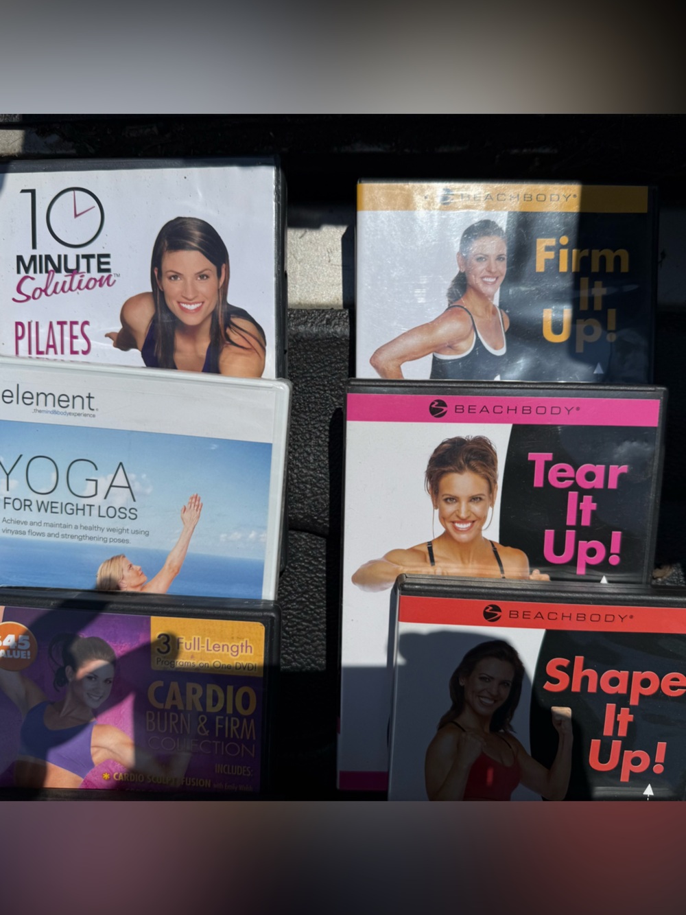 Over 20 Fitness DVDs